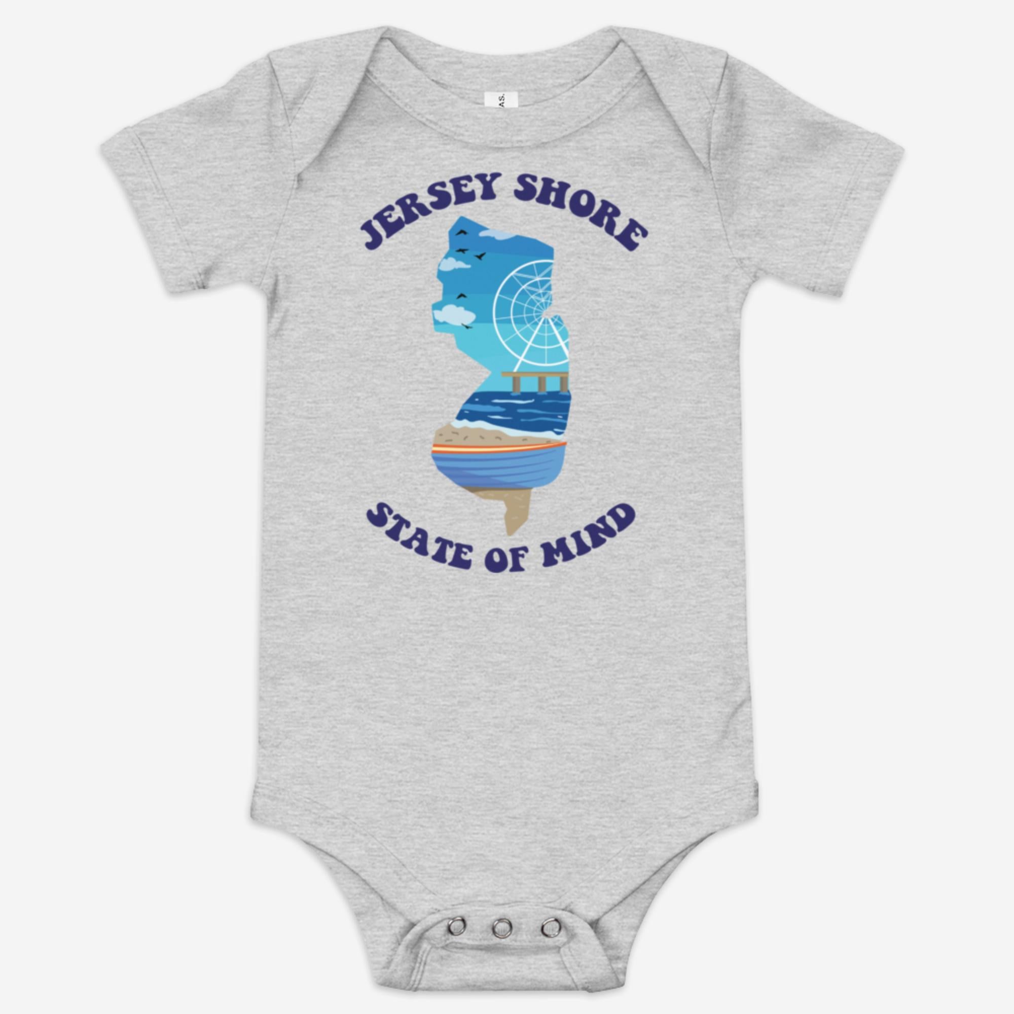 "Jersey Shore State of Mind" Baby Onesie