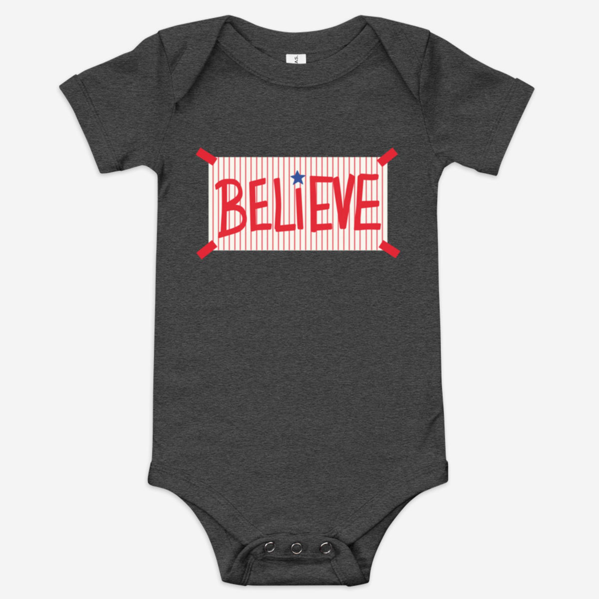 "BELIEVE" Baby Onesie