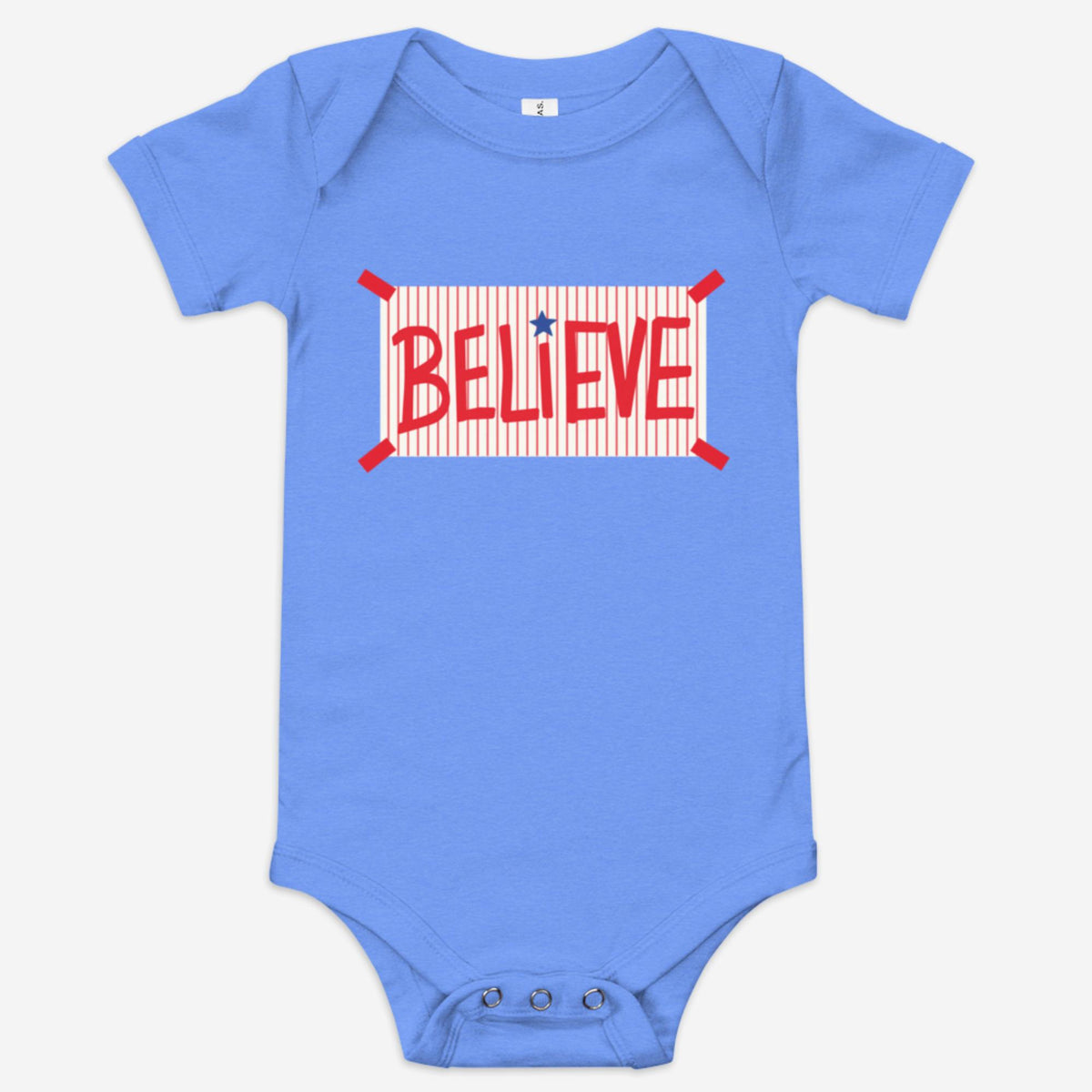 "BELIEVE" Baby Onesie