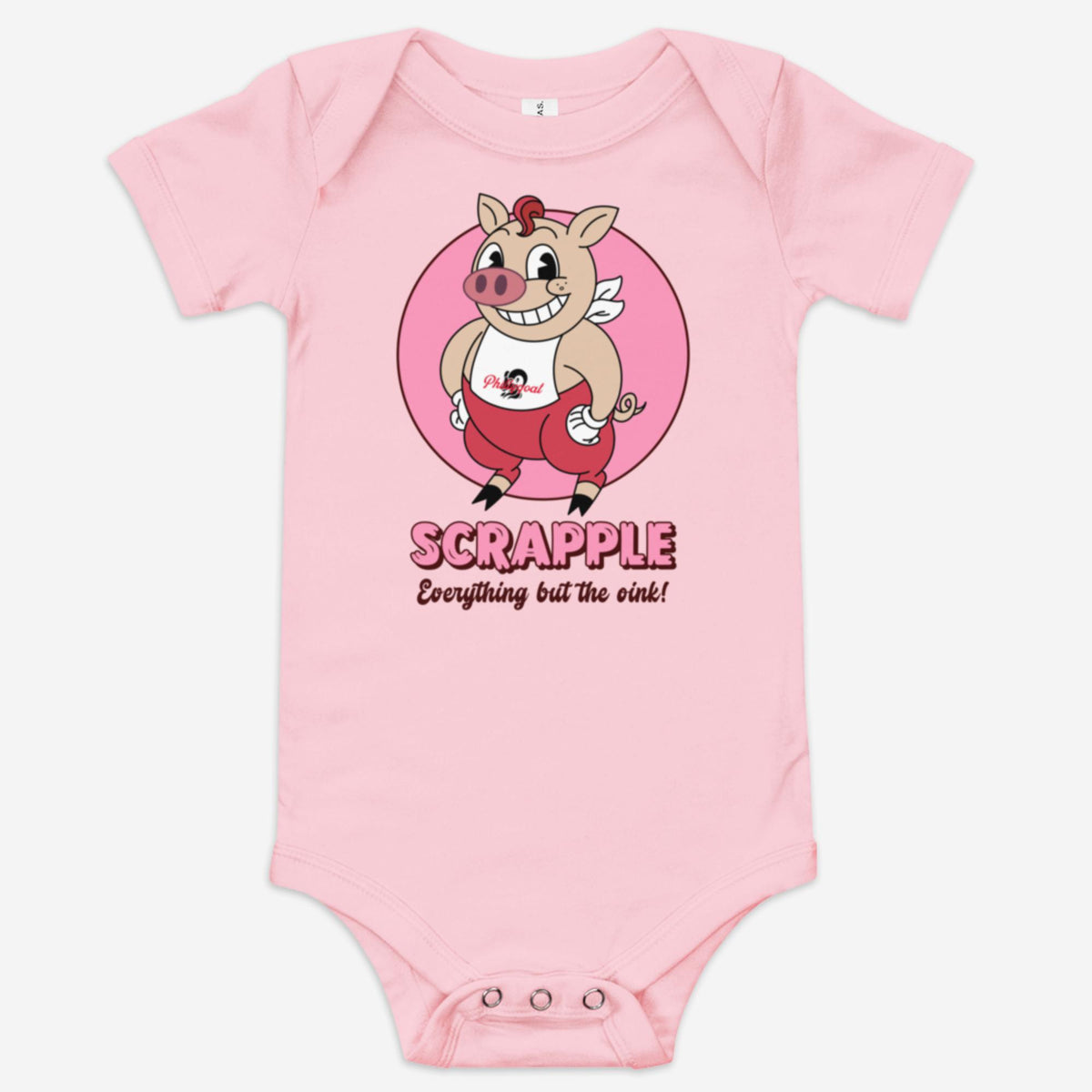 "Scrapple" Baby Onesie