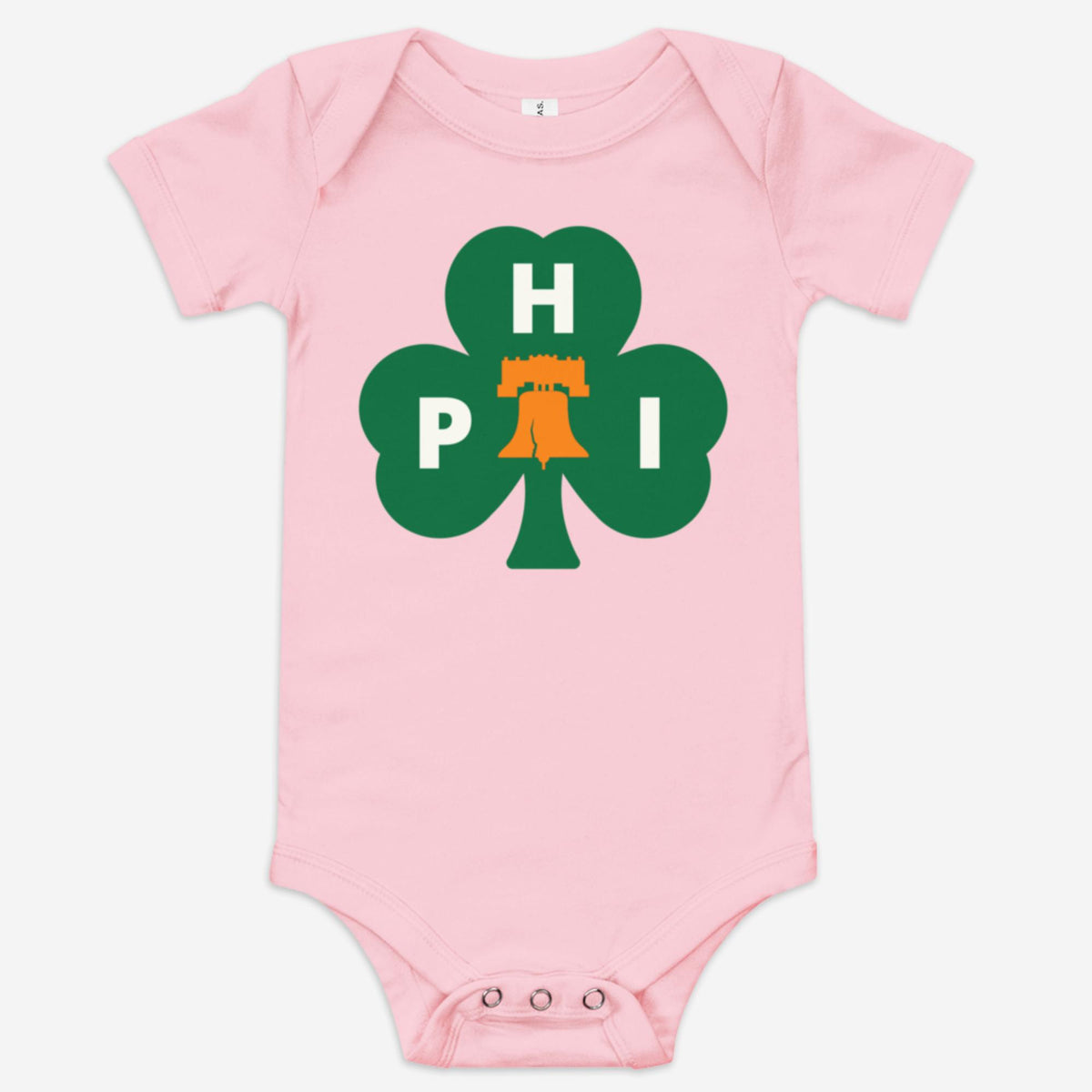 "PHI Shamrock" Baby Onesie
