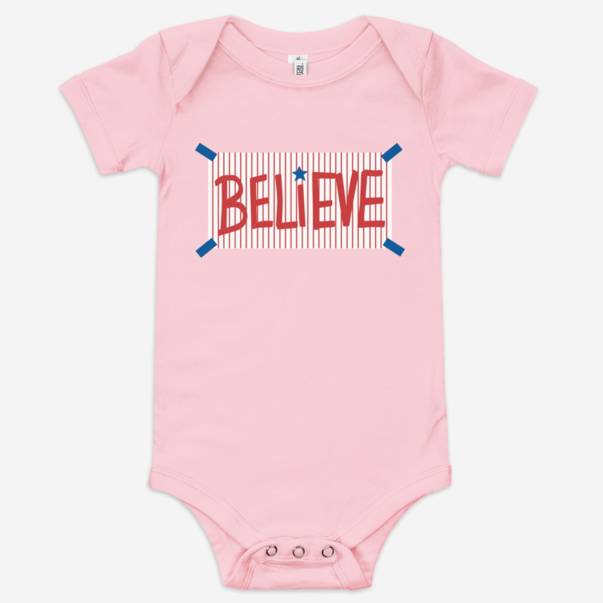 "Believe" Baby Onesie