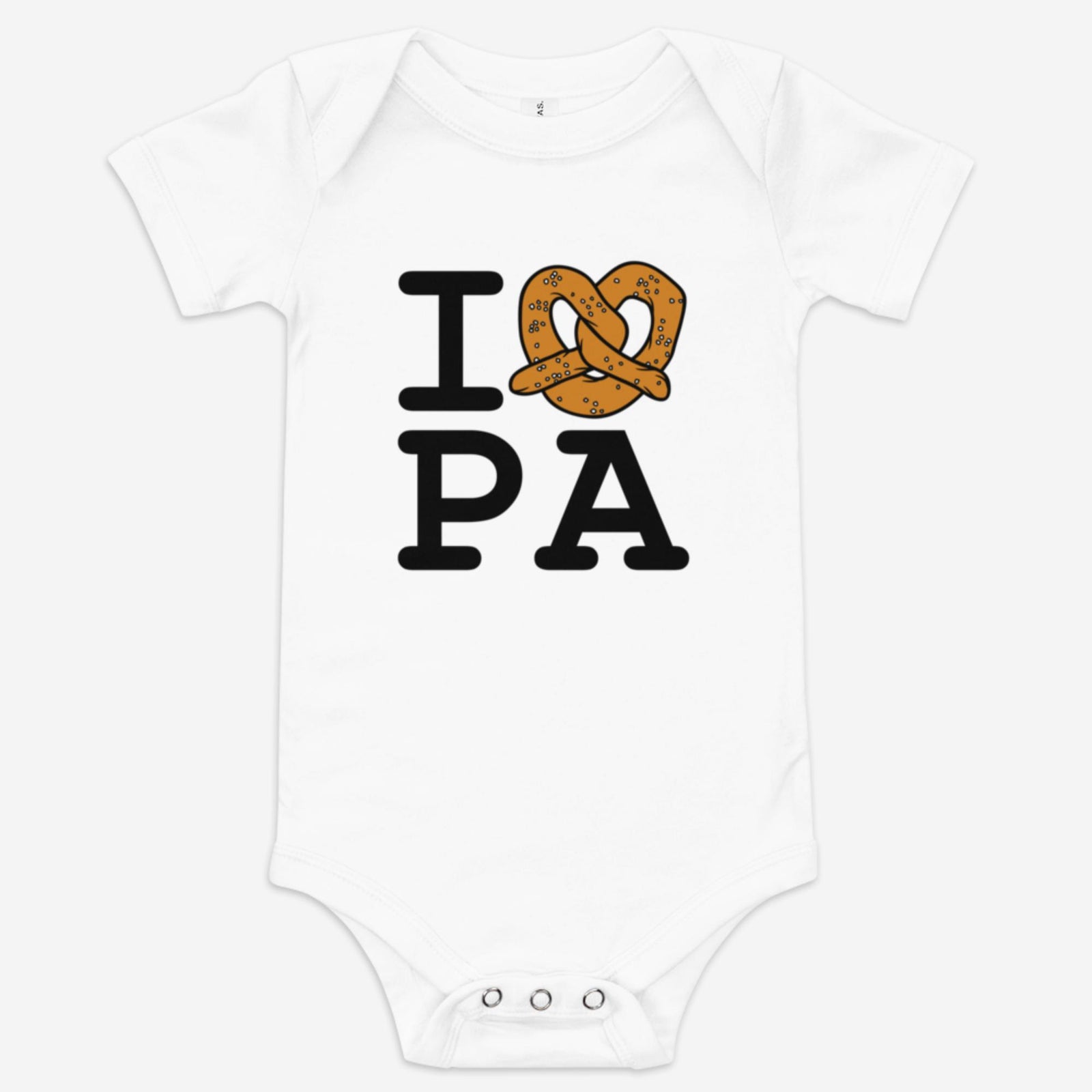 "I Pretzel PA" Baby Onesie