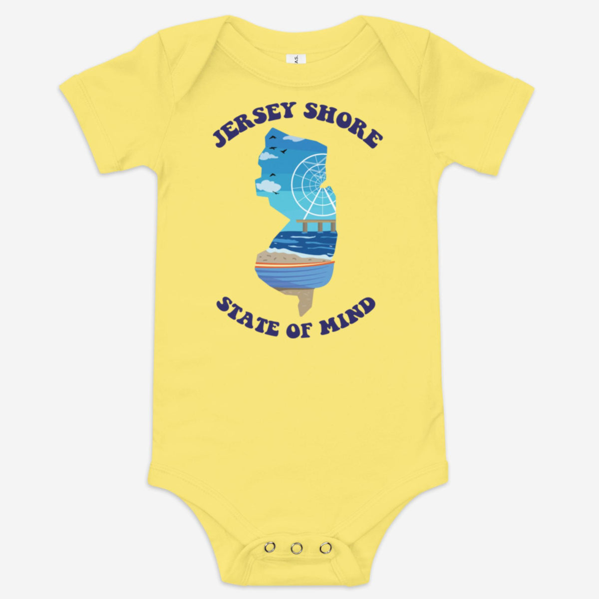 &quot;Jersey Shore State of Mind&quot; Baby Onesie