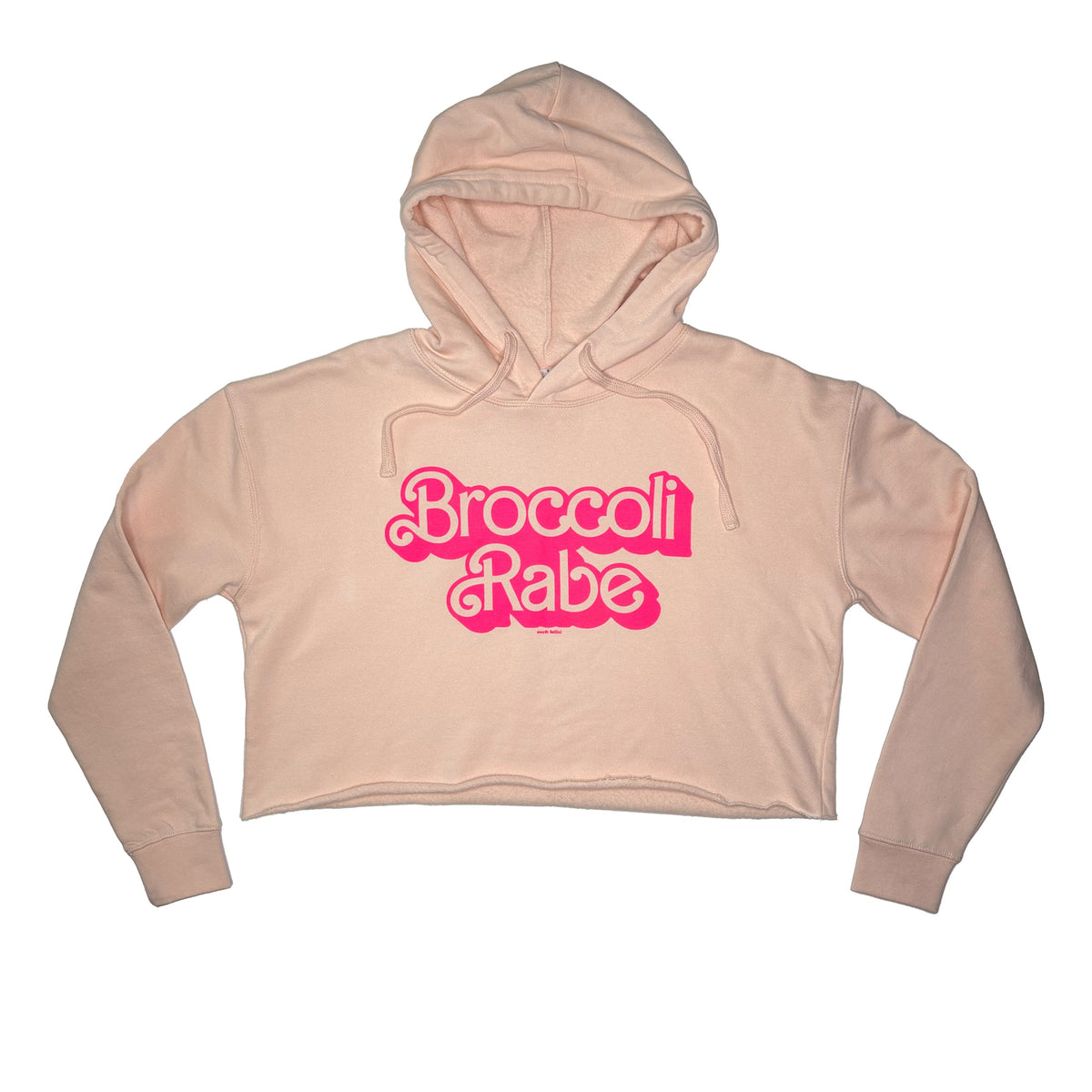 "Broccoli Rabe" Crop Top Hoodie