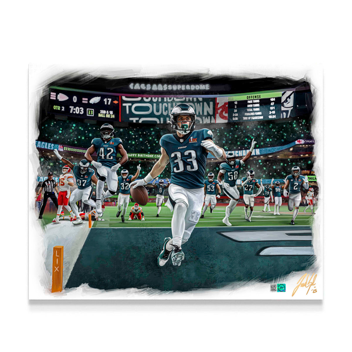 "Cooper Dejean 'THE PINNACLE'" Art Piece