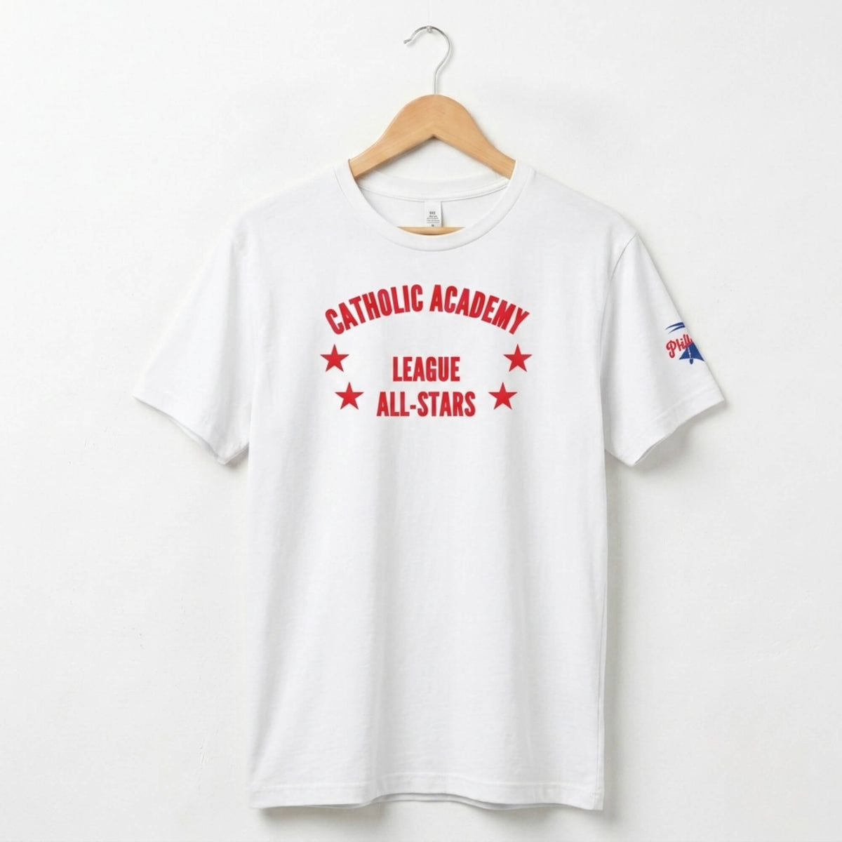 Catholic Academy League Philadelphia All-Stars white t-shirt by Phillygoat