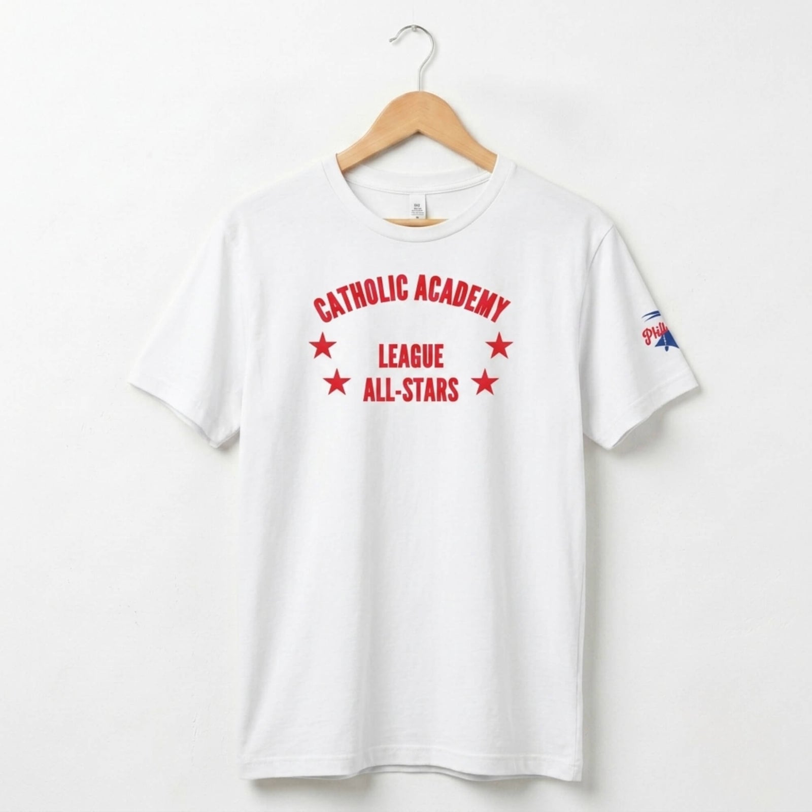 Catholic Academy League Philadelphia All-Stars white t-shirt by Phillygoat