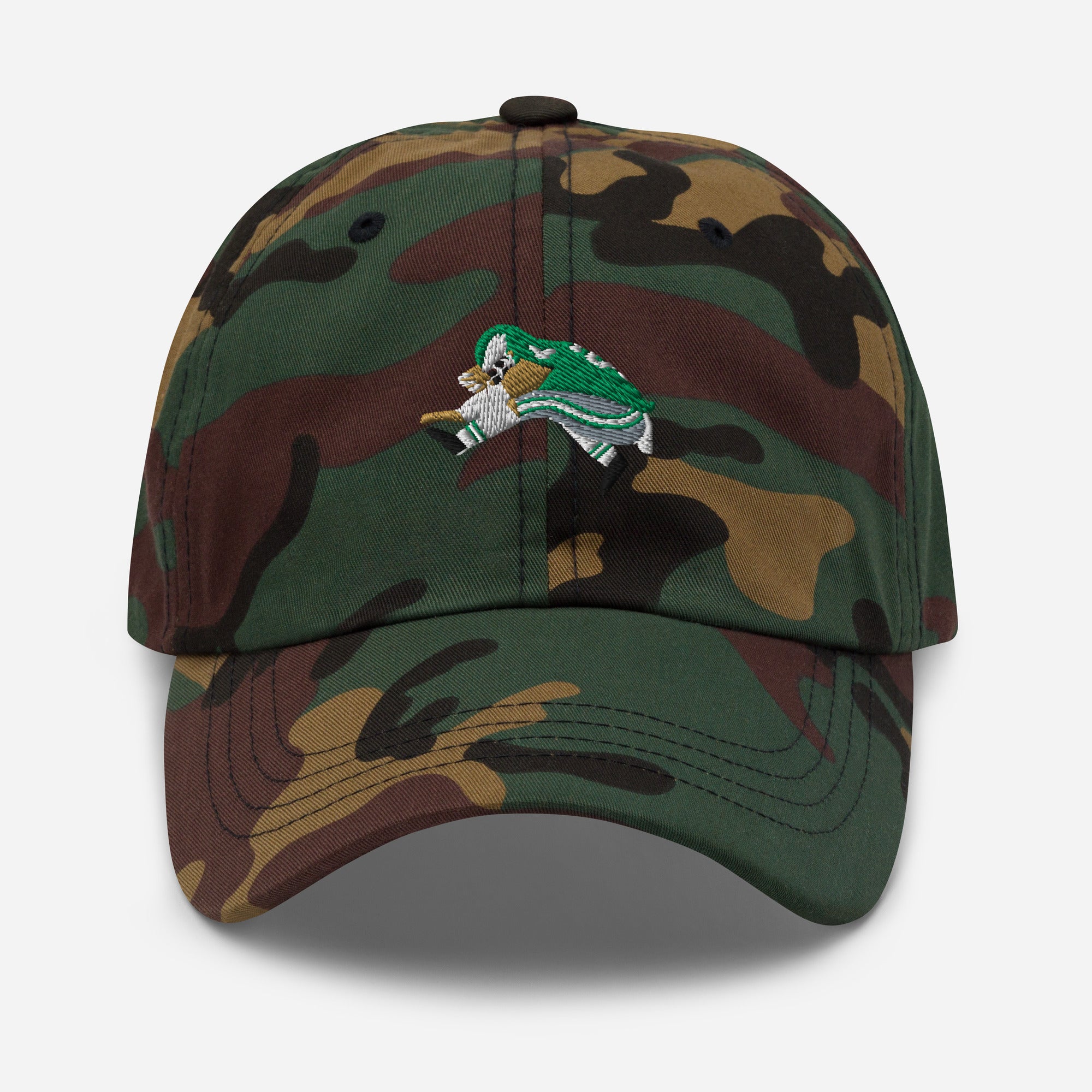 Sacai x Dr. Woo Baseball Cap / Dad Hat Olive UNI OS Collab Signature Dad Hat (Olive Green/Black) – 1LoveIE main image 3