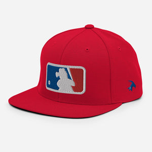 Major Baseball Phan Snapback Hat, Philadelphia Phillies Phanatic Inspired