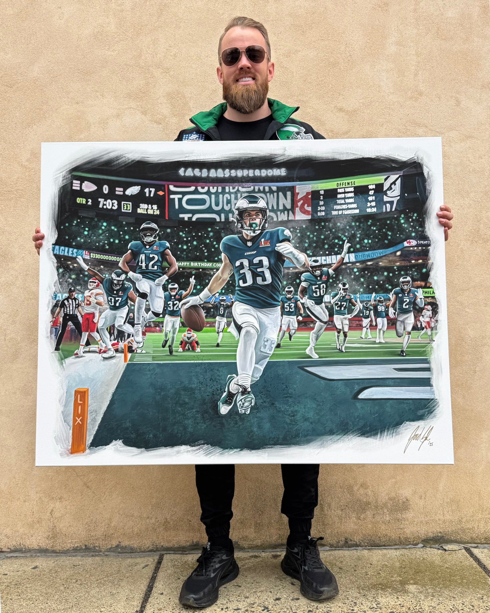 "Cooper Dejean 'THE PINNACLE'" Art Piece