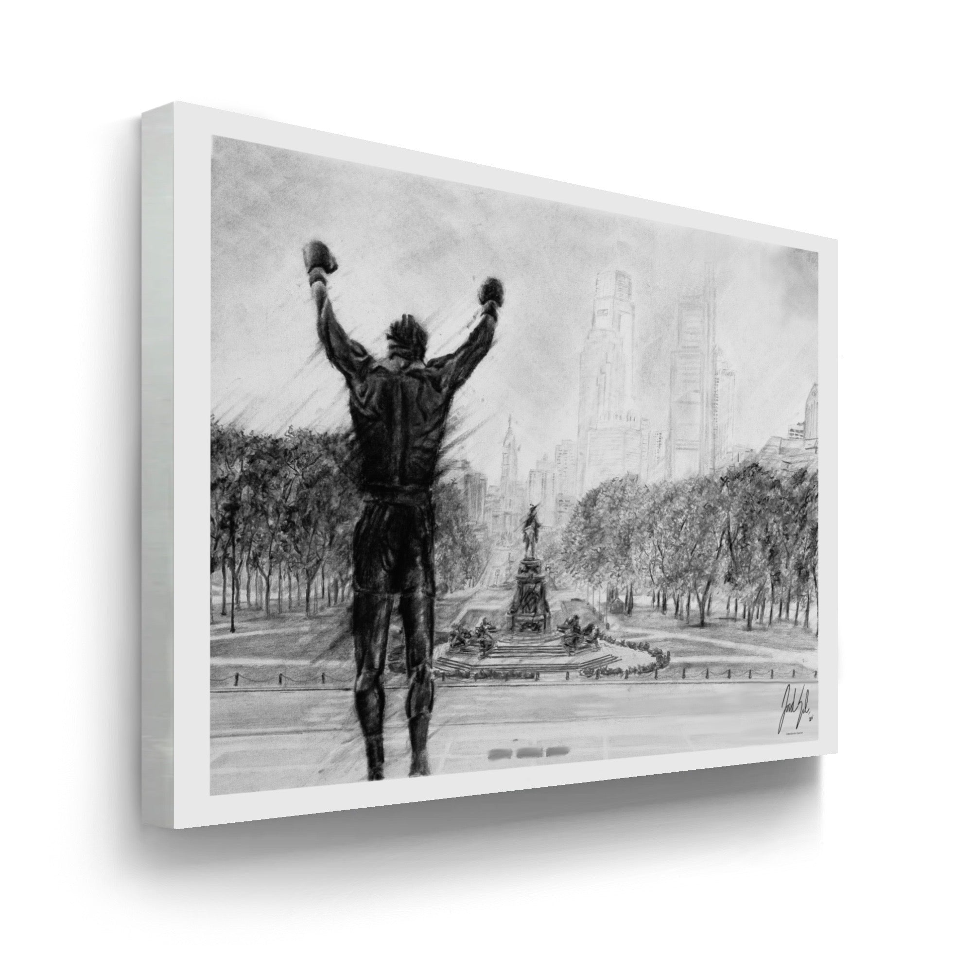 "ROCKY STRONG" Art Piece