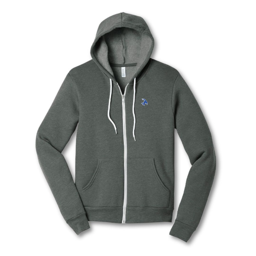 &quot;The Bayside&quot; Sponge Fleece Full-Zip Hoodie | GOATED Collection