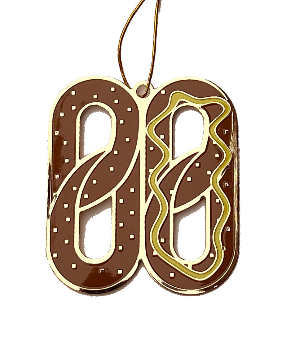 "Double Pretzel" Ornament