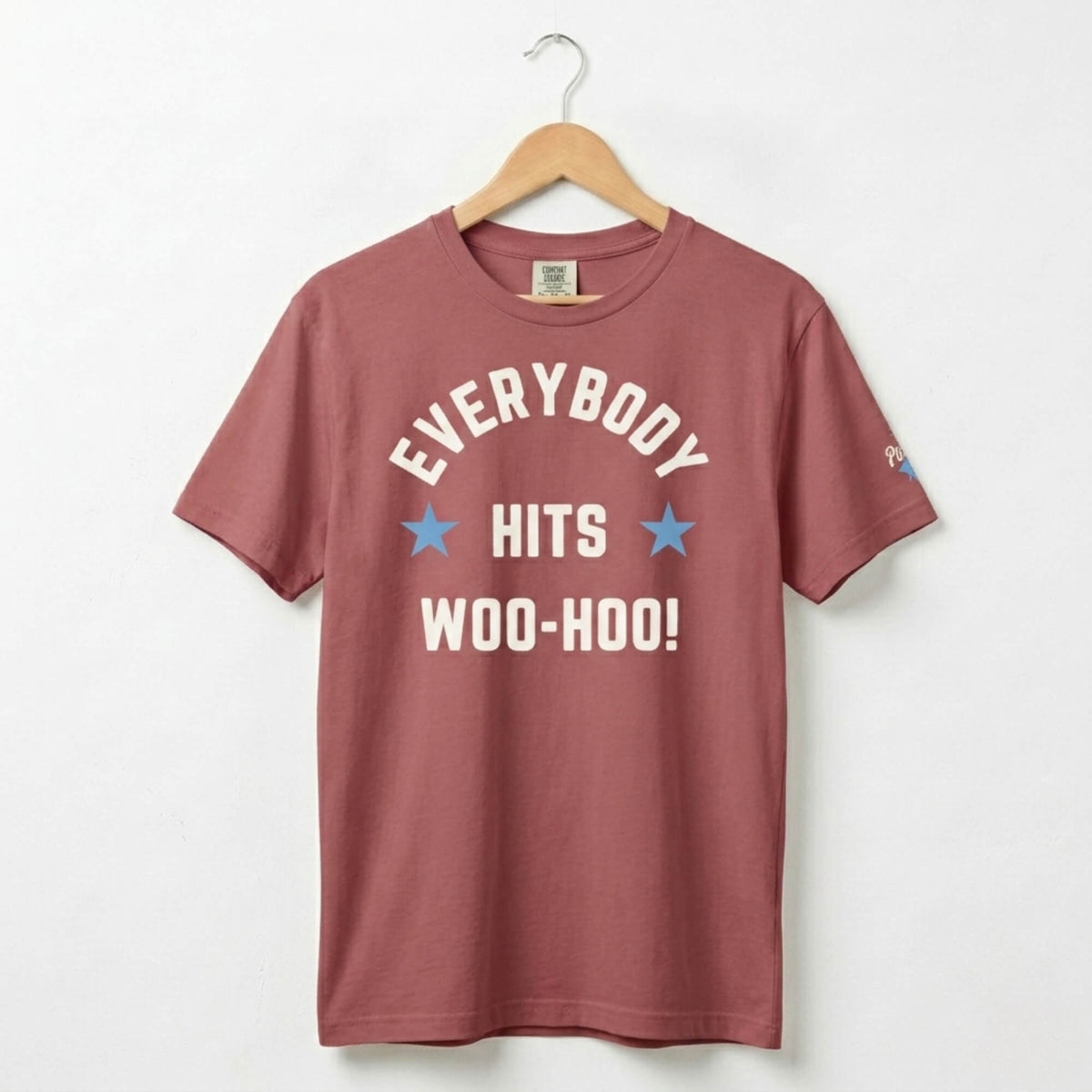 "Everybody Hits Woo-hoo!" Comfort Colors Tee