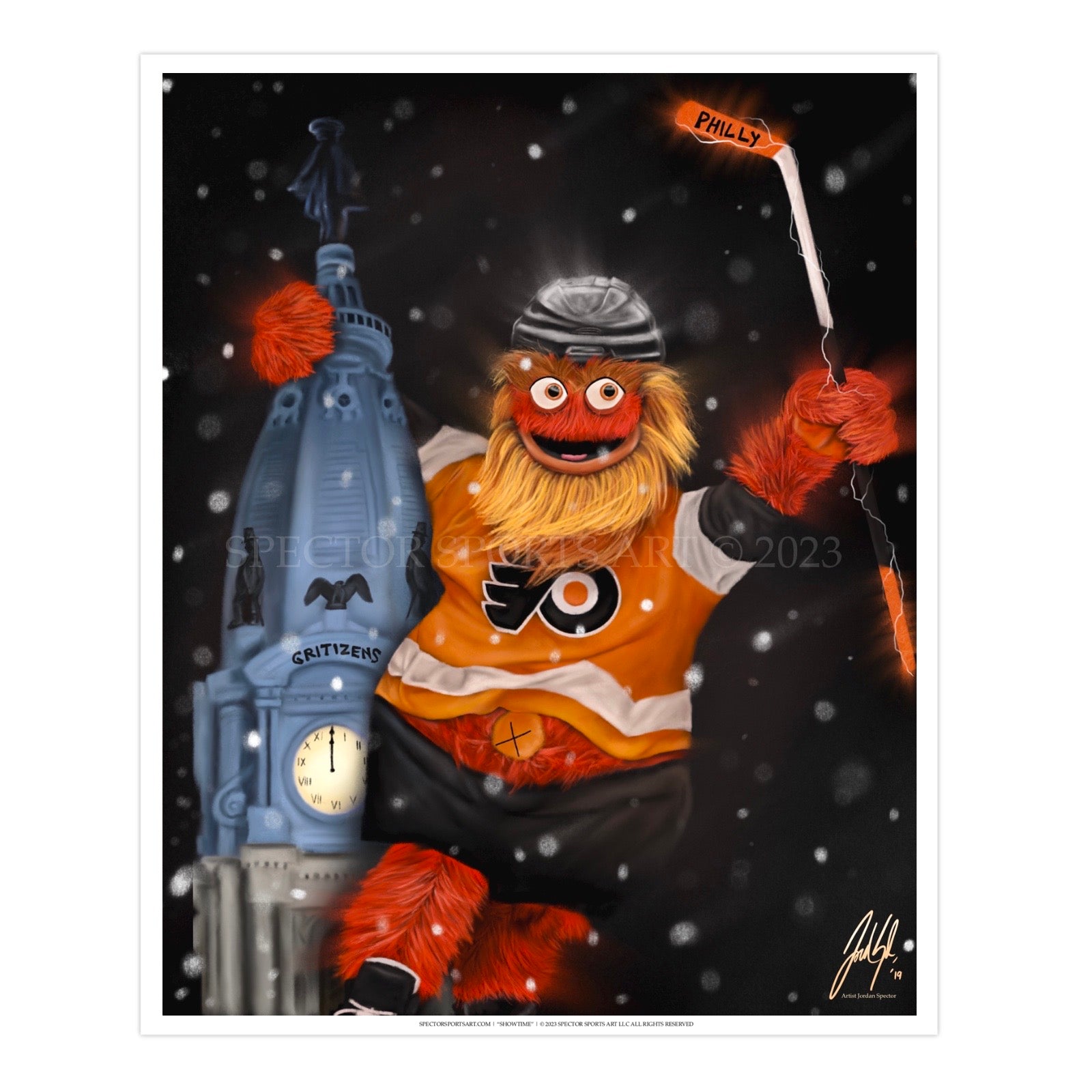 "Gritty 'GRITIZENS'" Art Piece