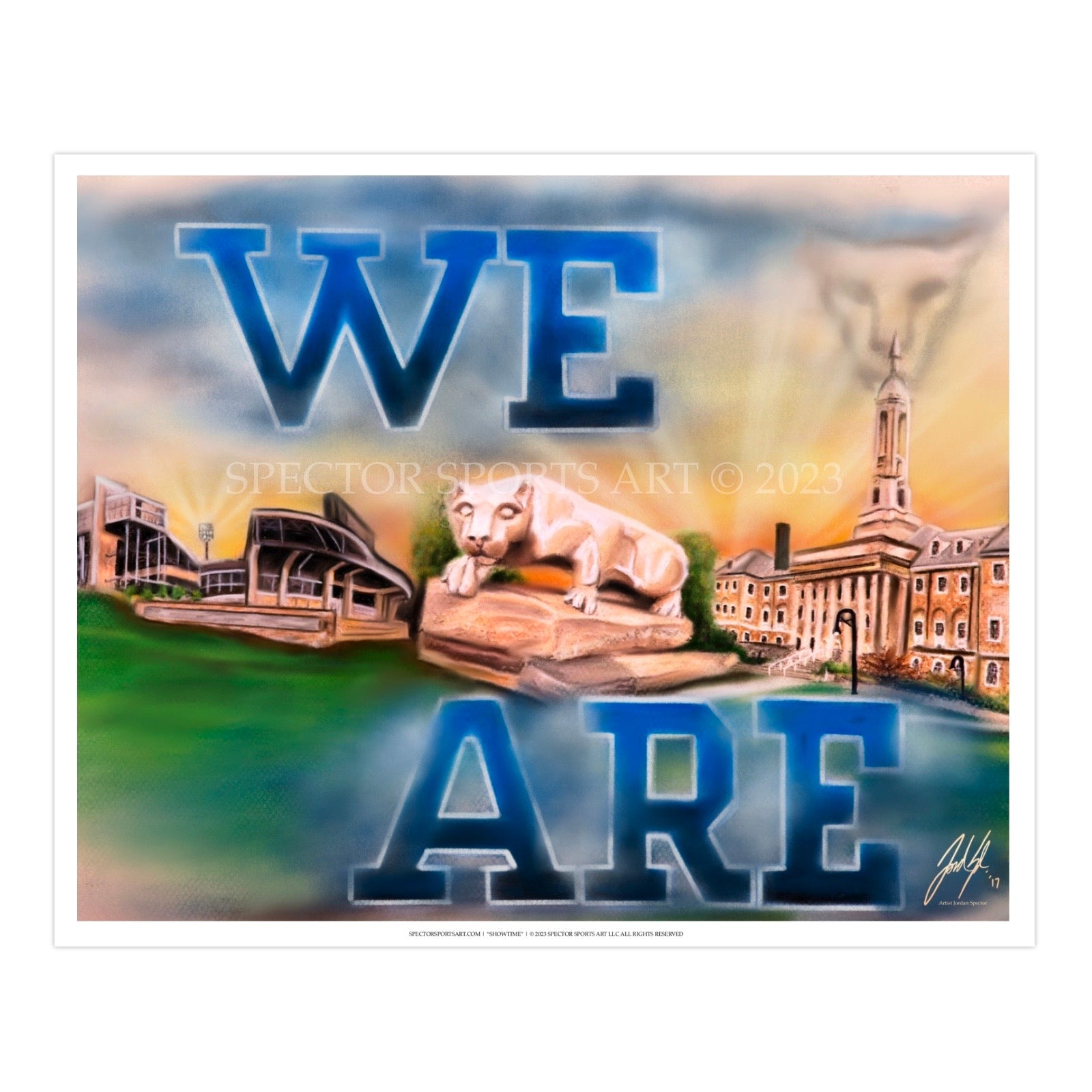 "WE ARE PENN STATE" Art Piece