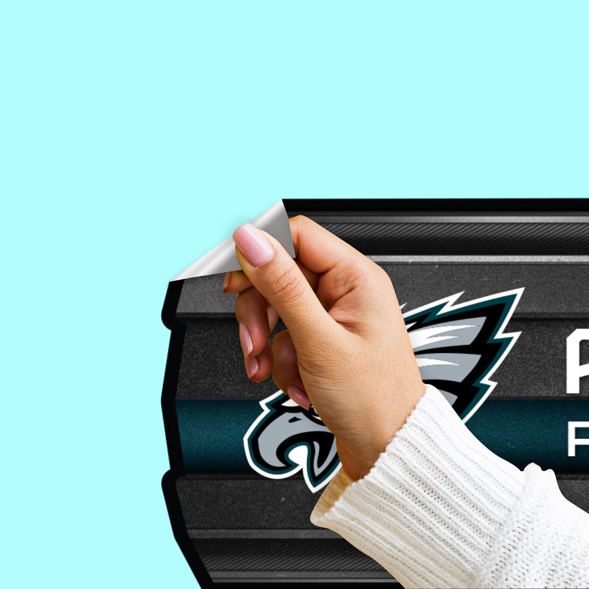 A.J. Brown Catch - RealBig Collection - Official NFL - Philadelphia Eagles - Reusable Vinyl Wall Decals