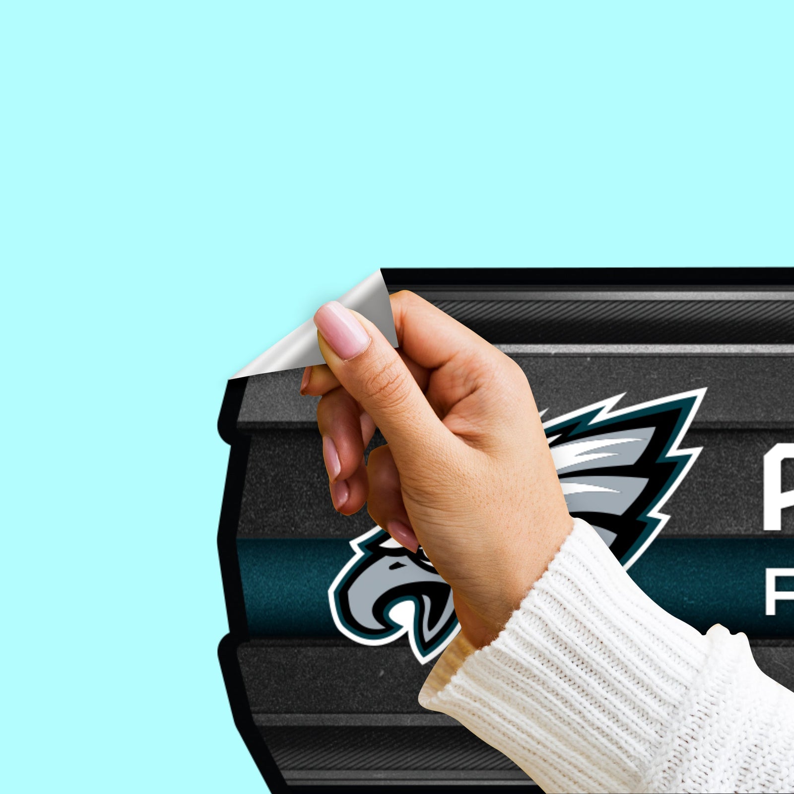 A.J. Brown Catch - RealBig Collection - Official NFL - Philadelphia Eagles - Reusable Vinyl Wall Decals