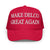 "MAKE DELCO GREAT AGAIN" Red Foam Trucker Hat