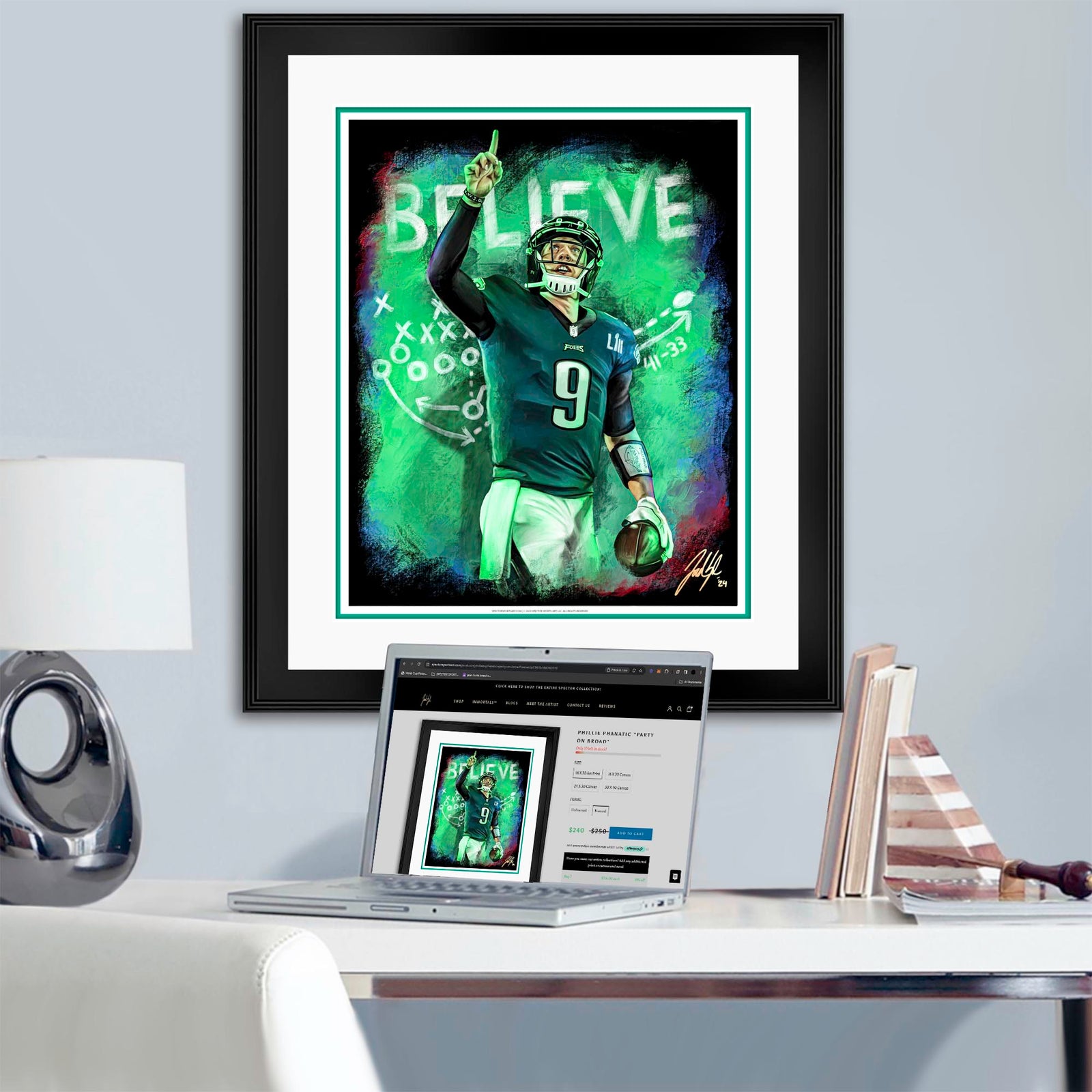 "Nick Foles 'DESTINY'" Art Piece
