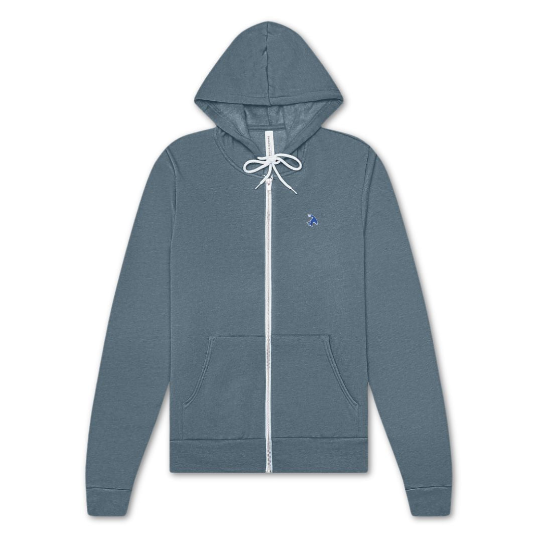 "The Bayside" Sponge Fleece Full-Zip Hoodie | GOATED Collection