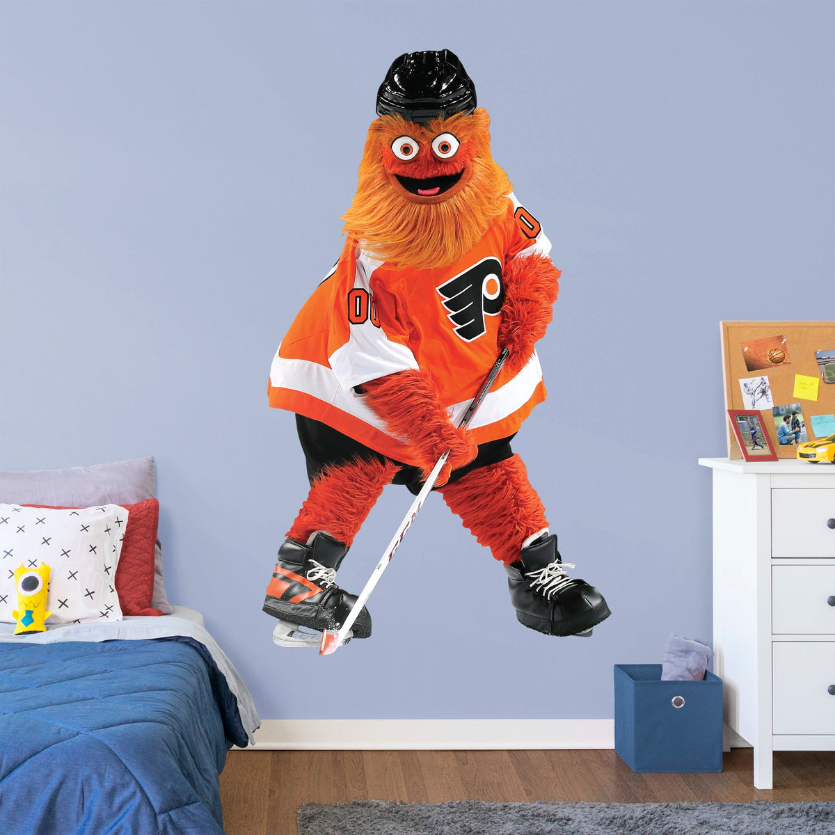 Gritty Mascot - RealBig Collection - Official NHL - Philadelphia Flyers - Reusable Vinyl Wall Decals #1
