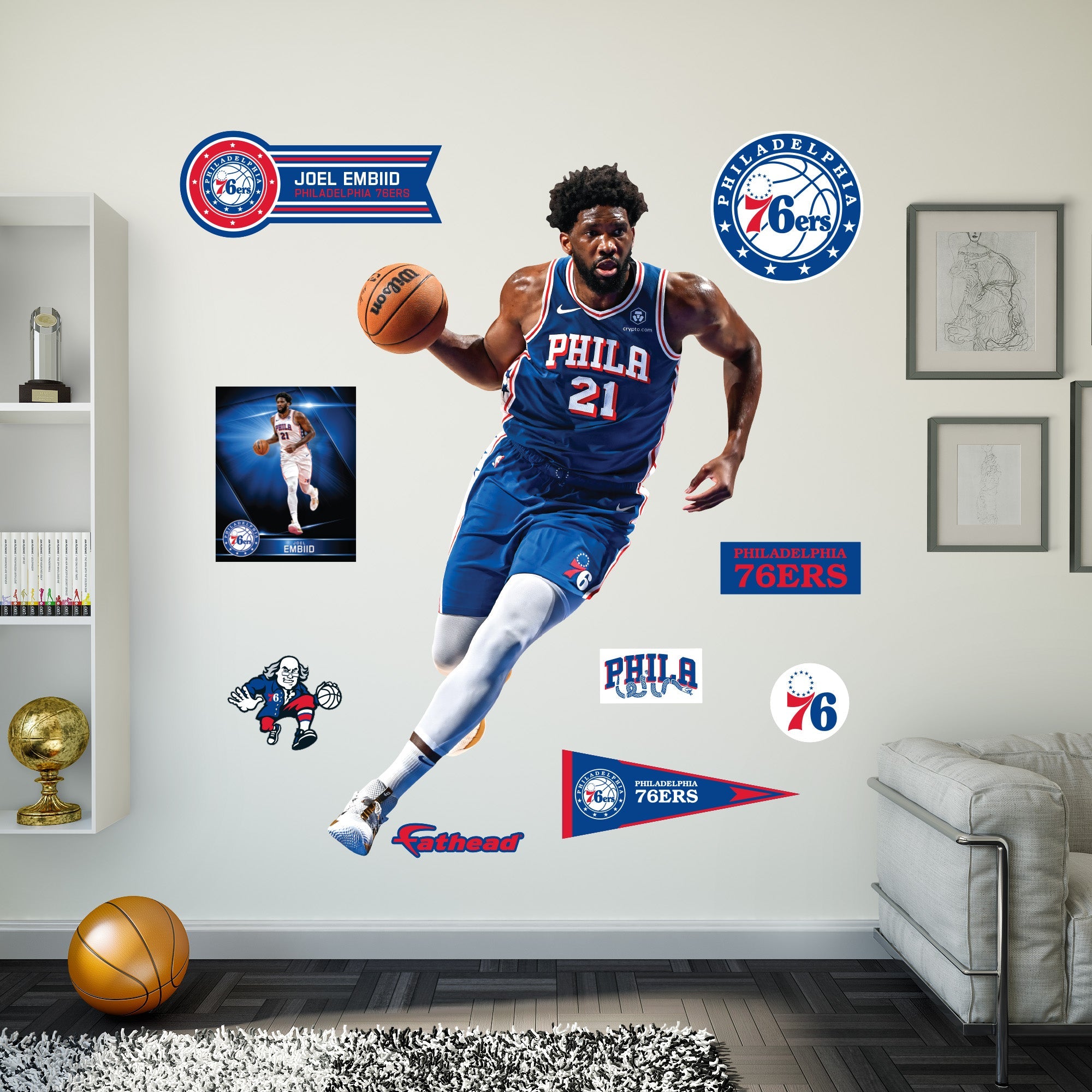 Joel Embiid - RealBig Collection - Official NBA - Philadelphia 