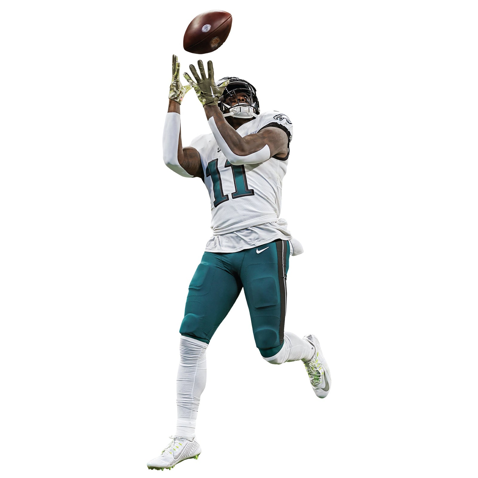 A.J. Brown Catch - RealBig Collection - Official NFL - Philadelphia Eagles - Reusable Vinyl Wall Decals