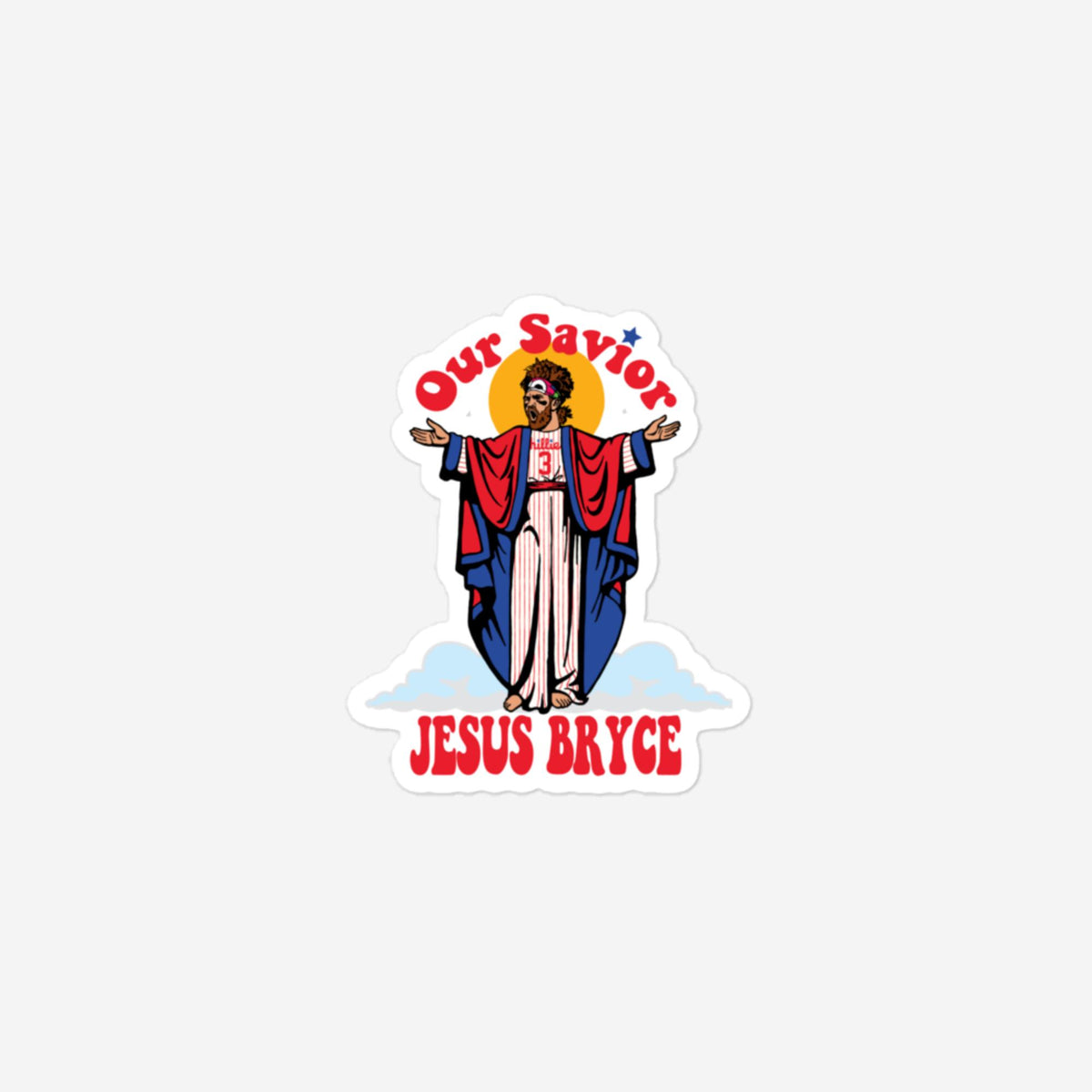 "Our Savior Jesus Bryce" Sticker