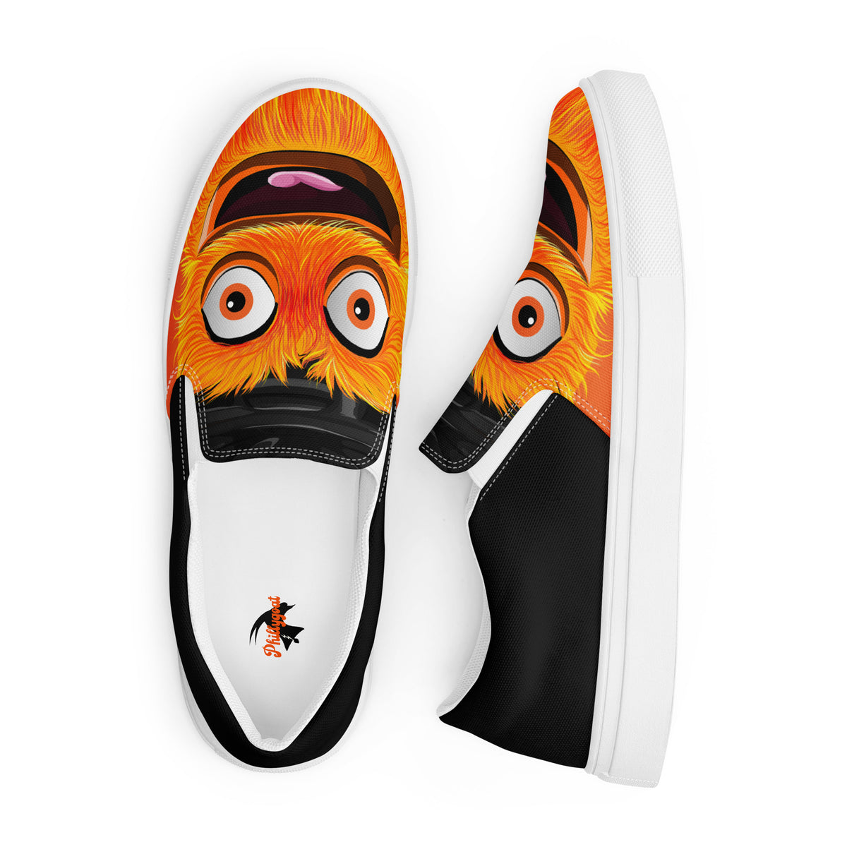 The "Ice Monsters" Men's Slip-on Canvas Shoes