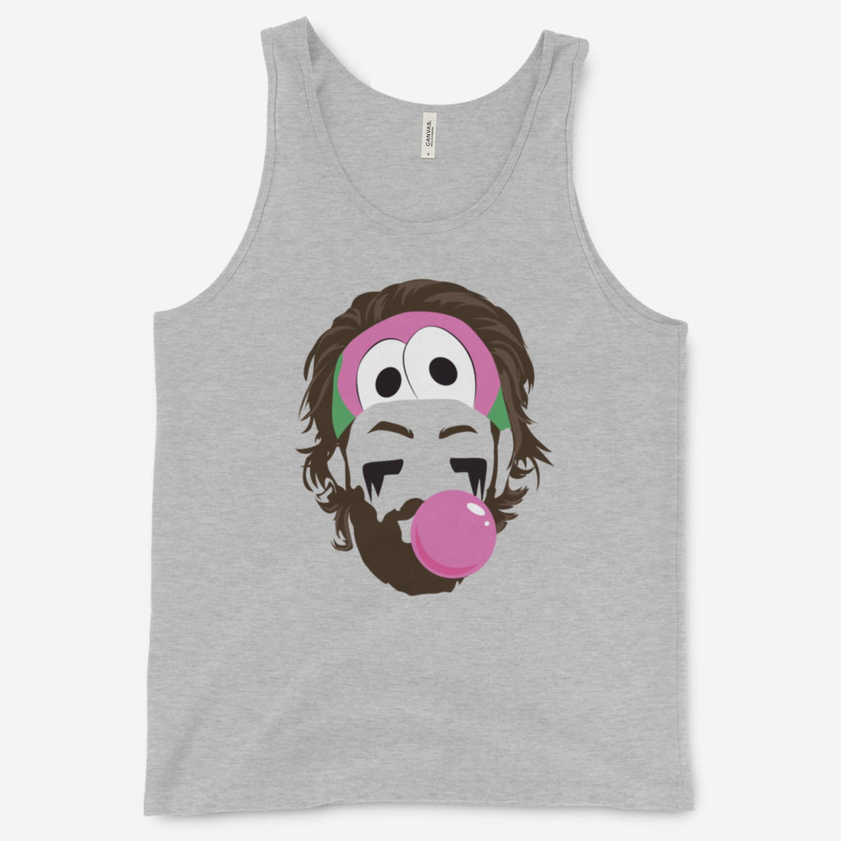 "Hair Flow & Bubble Blow" Unisex Tank Top