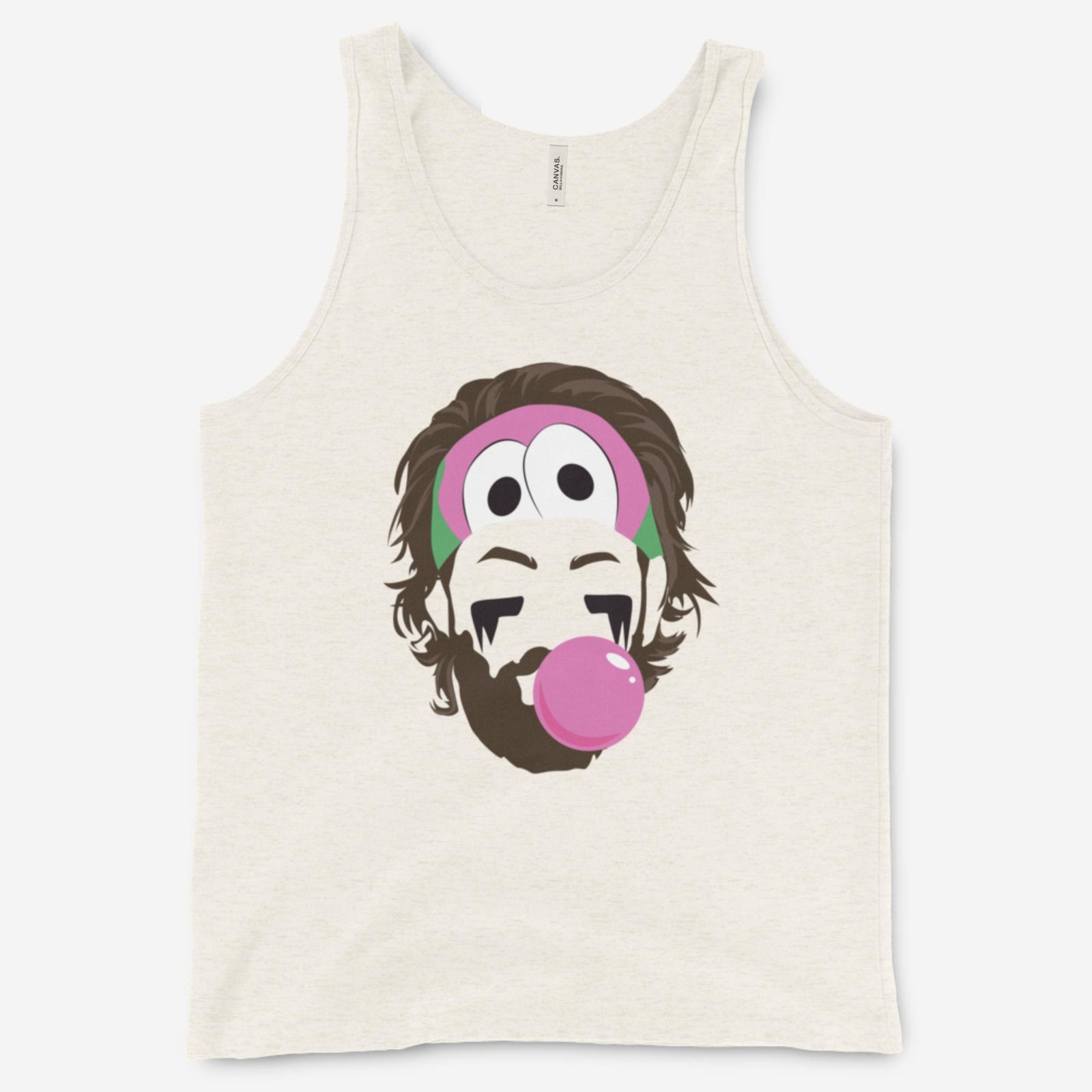 "Hair Flow & Bubble Blow" Unisex Tank Top