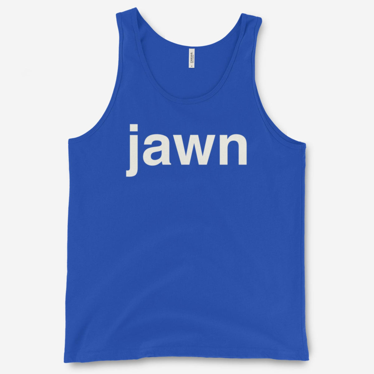 "Helvetica Jawn" Unisex Tank Top