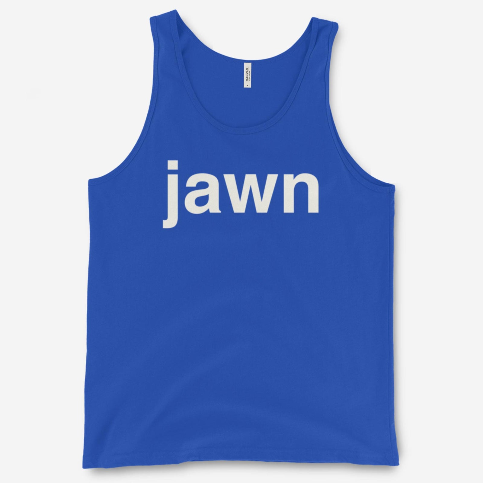 "Helvetica Jawn" Unisex Tank Top