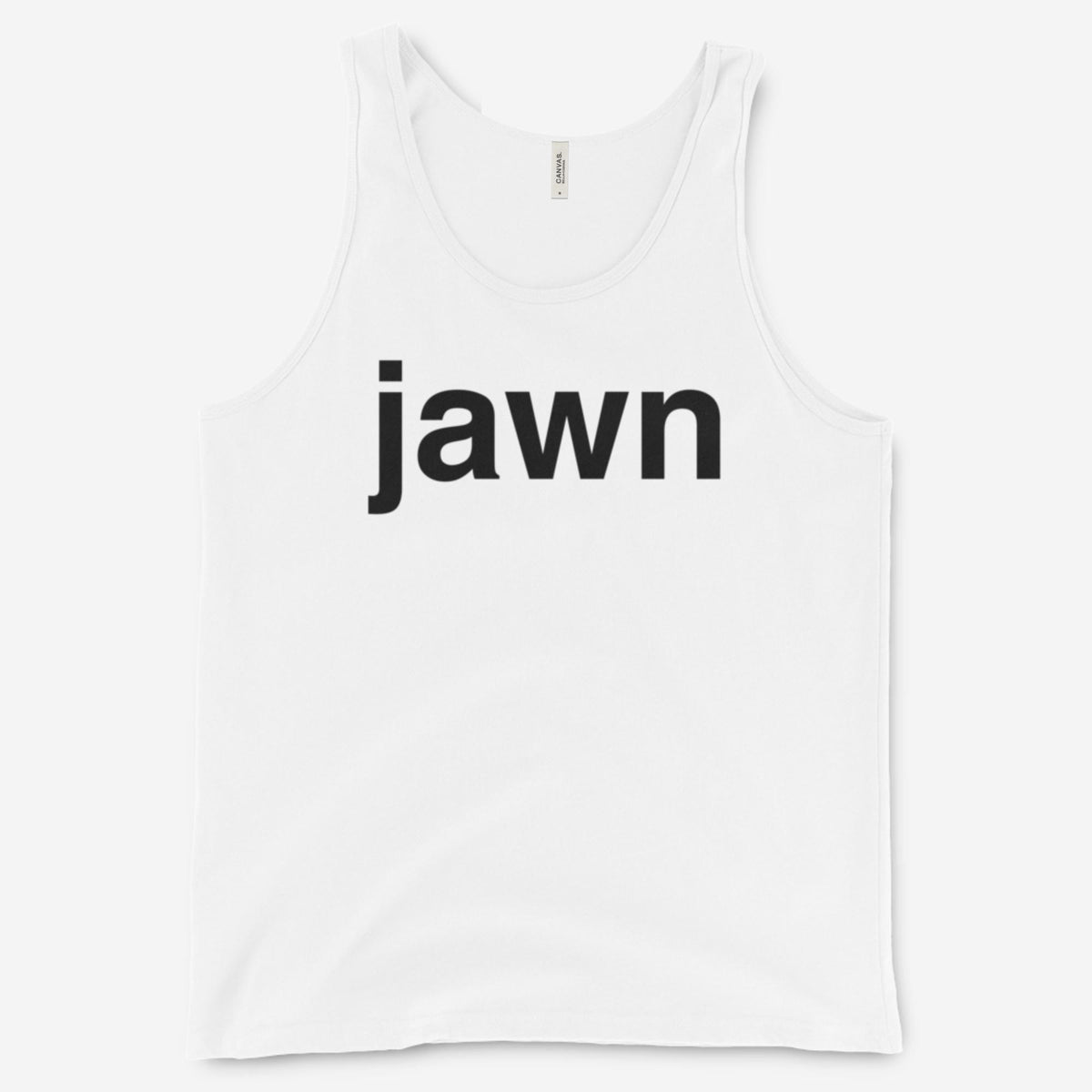 "Helvetica Jawn" Unisex Tank Top