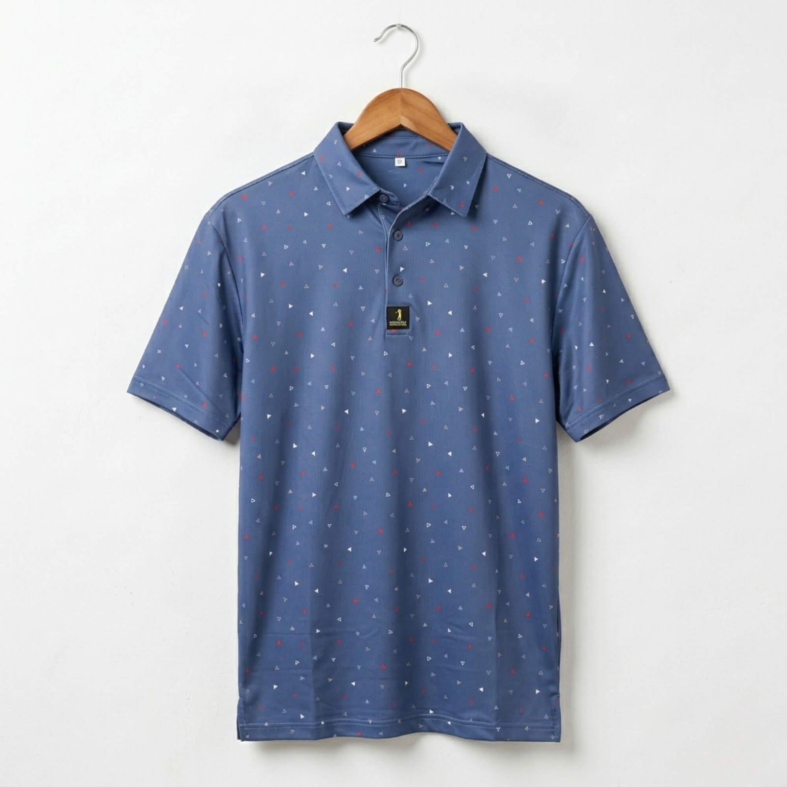 Merica blue mens polo by phillygoat
