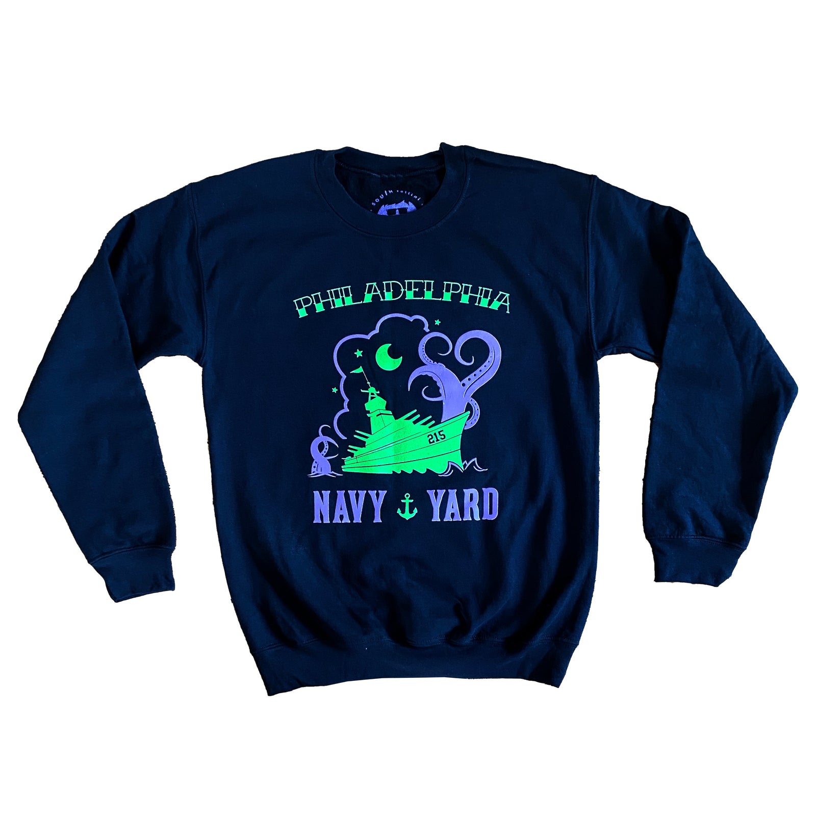 "Navy Yard Neon" Sweatshirt