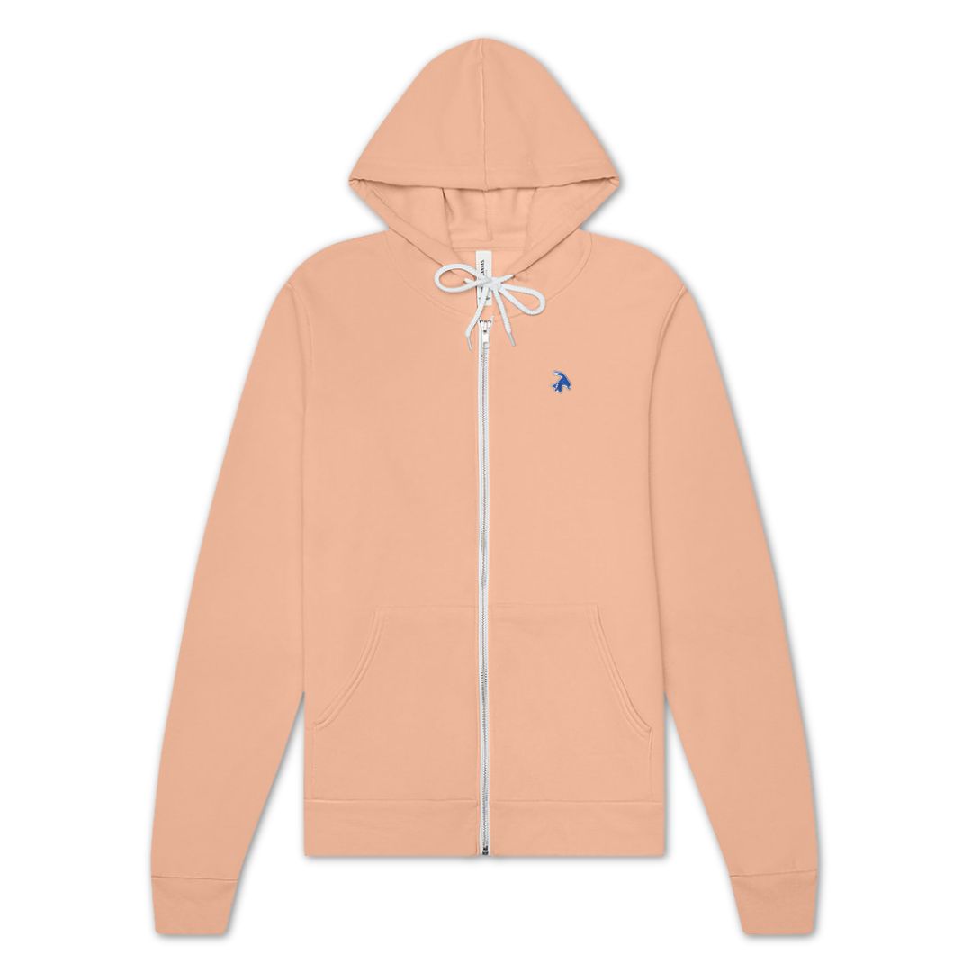 "The Bayside" Sponge Fleece Full-Zip Hoodie | GOATED Collection