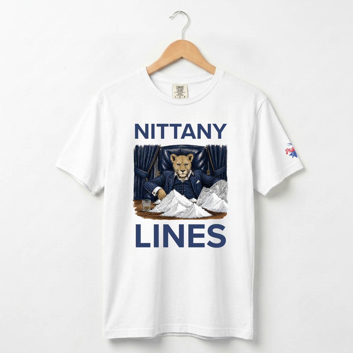 "Nittany Lines" Comfort Colors Tee