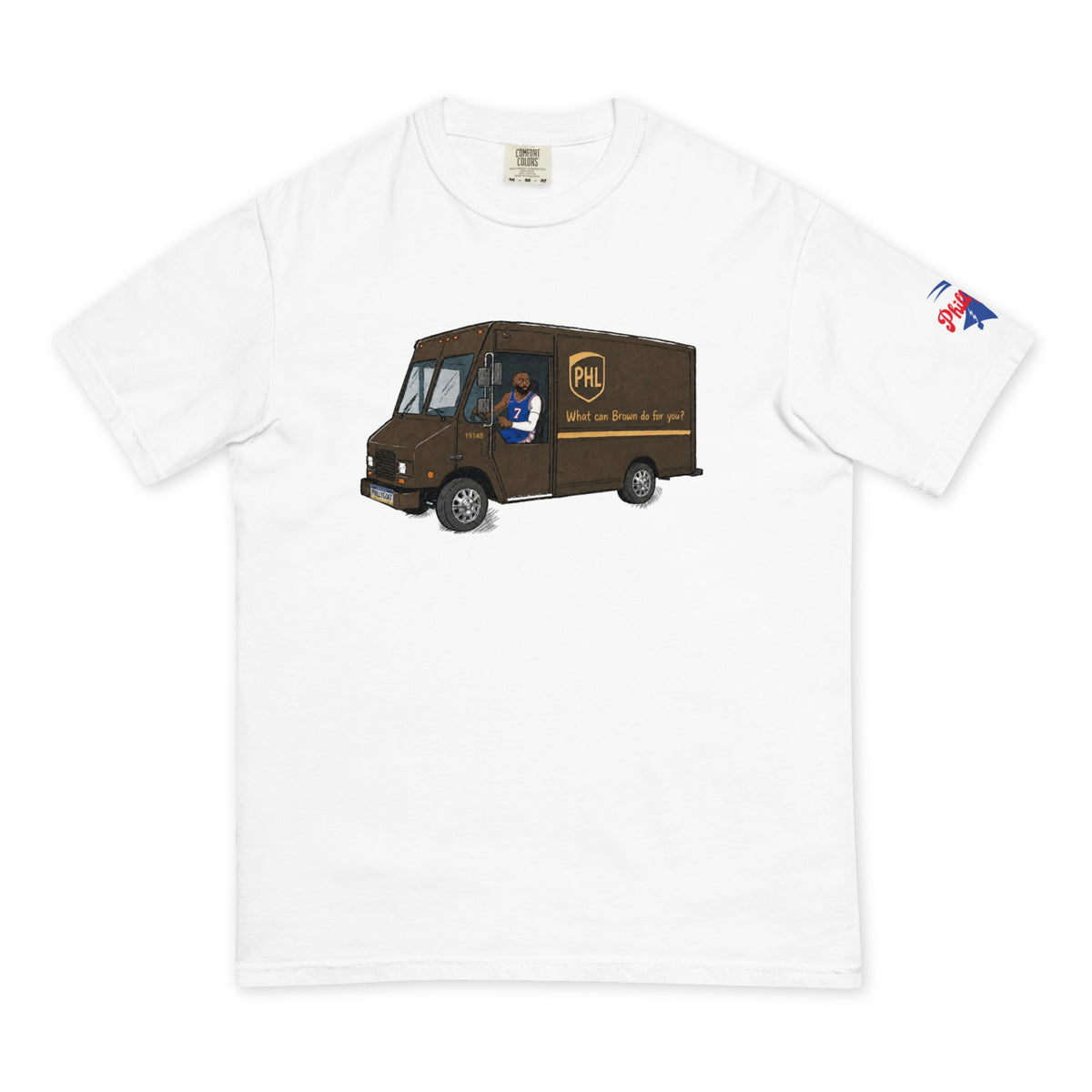 "What Can Brown Do For You?" Comfort Colors Tee