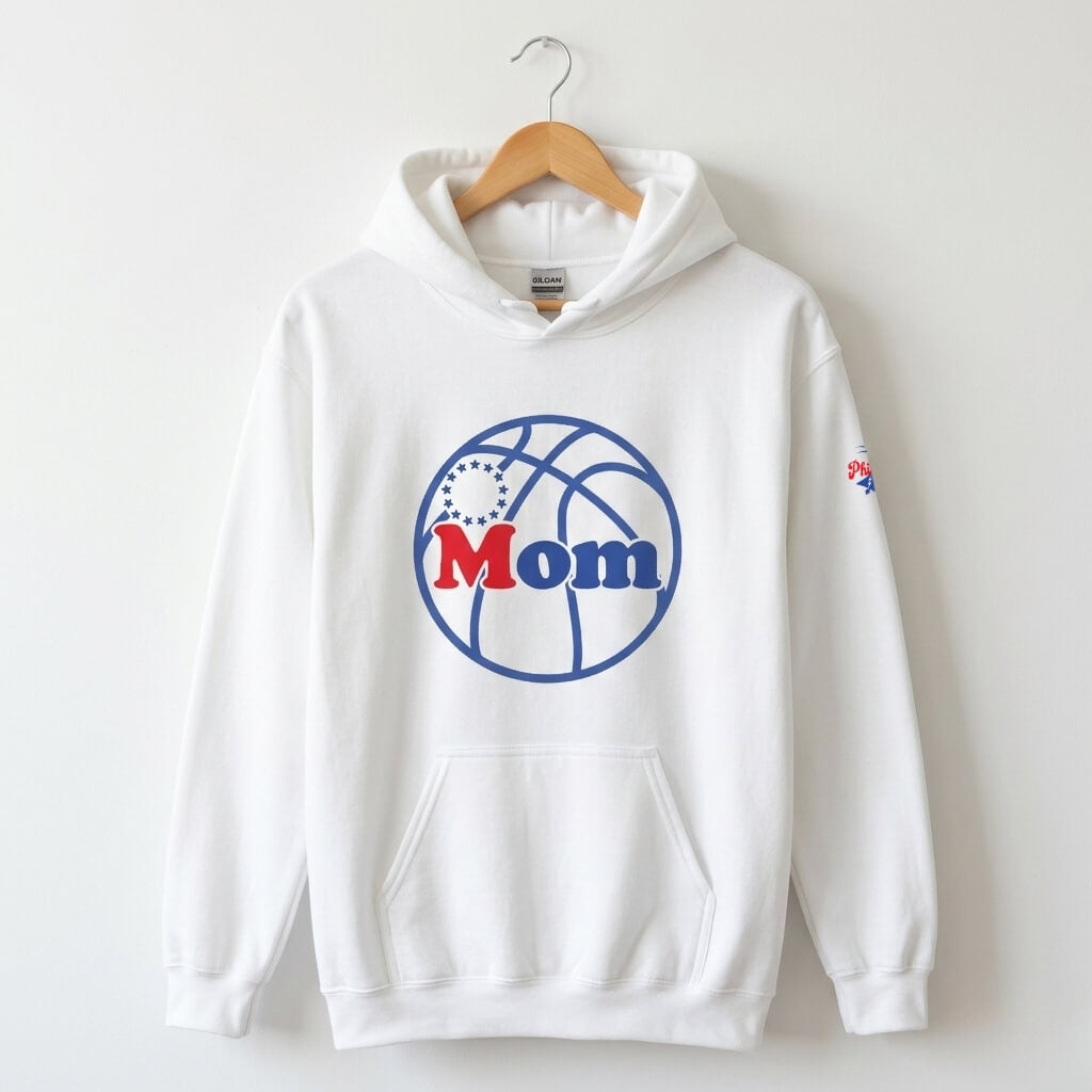 "Phily Hoops Mom" Hoodie