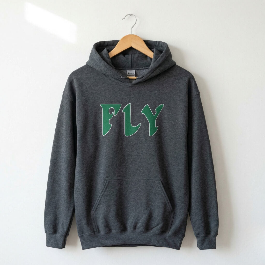 "FLY" Embroidered Hoodie