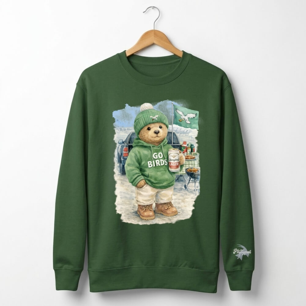 "Linc the Tailgating Bear" Sweatshirt