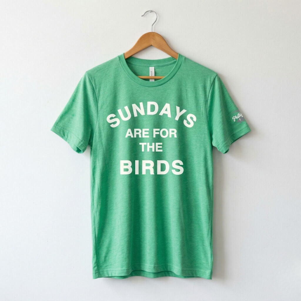 Philadelphia Eagles Sundays are for the birds kelly green triblend t-shirt by Phillygoat