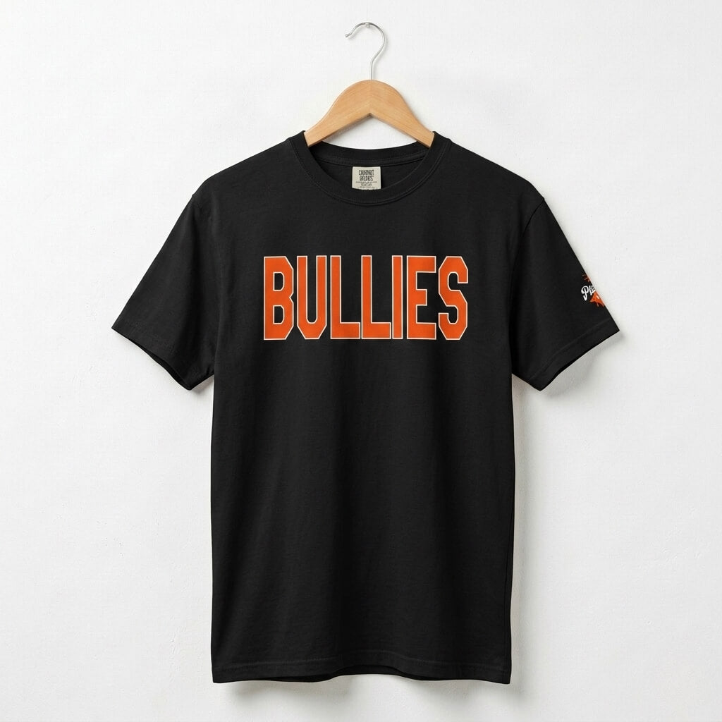 Philadelphia Flyers Broad Street Bullies black Comfort Colors t-shirt by Phillygoat