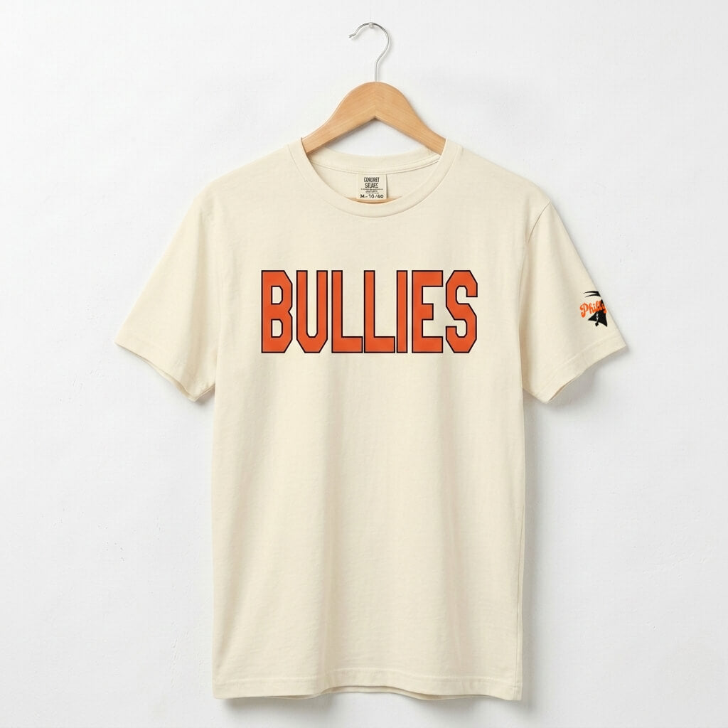 Philadelphia Flyers Broad Street Bullies ivory Comfort Colors t-shirt by Phillygoat