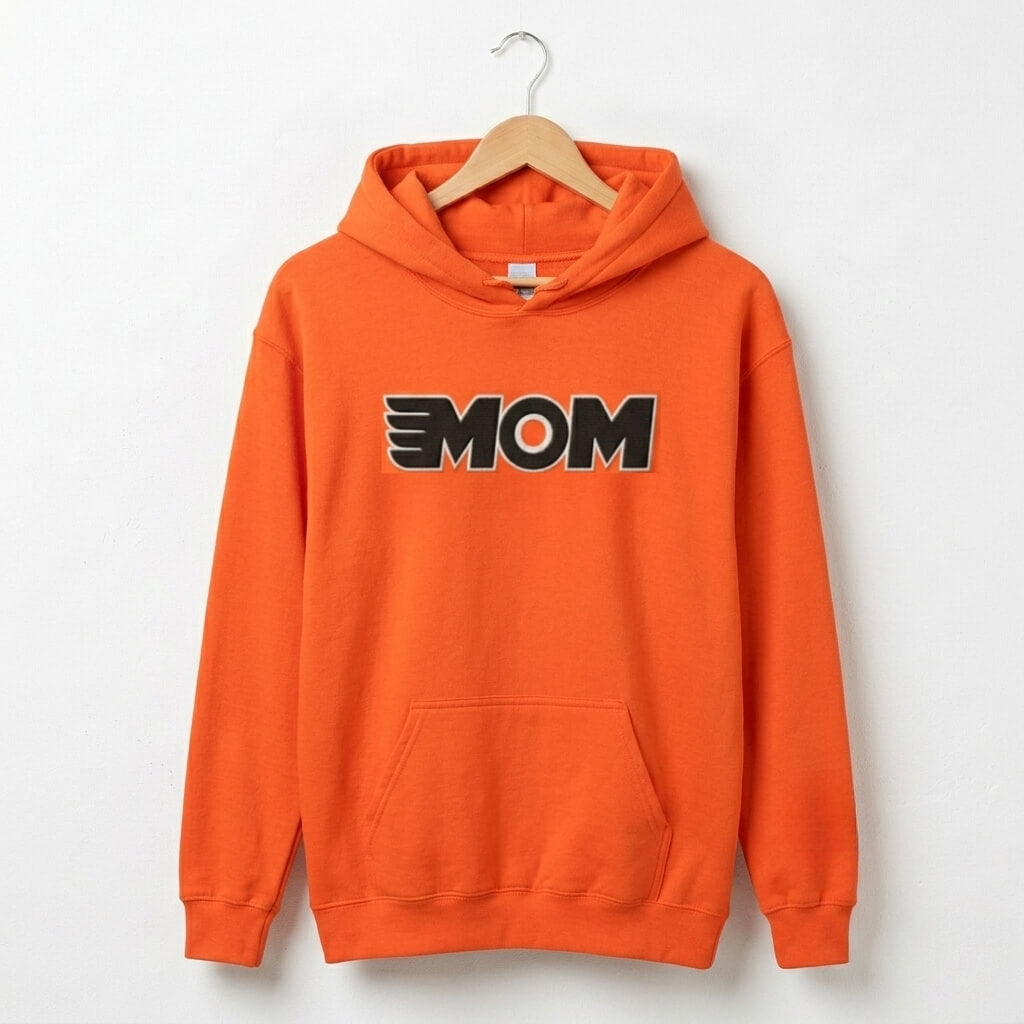 Philadelphia Flyers orange mom embroidered hoodie by Phillygoat