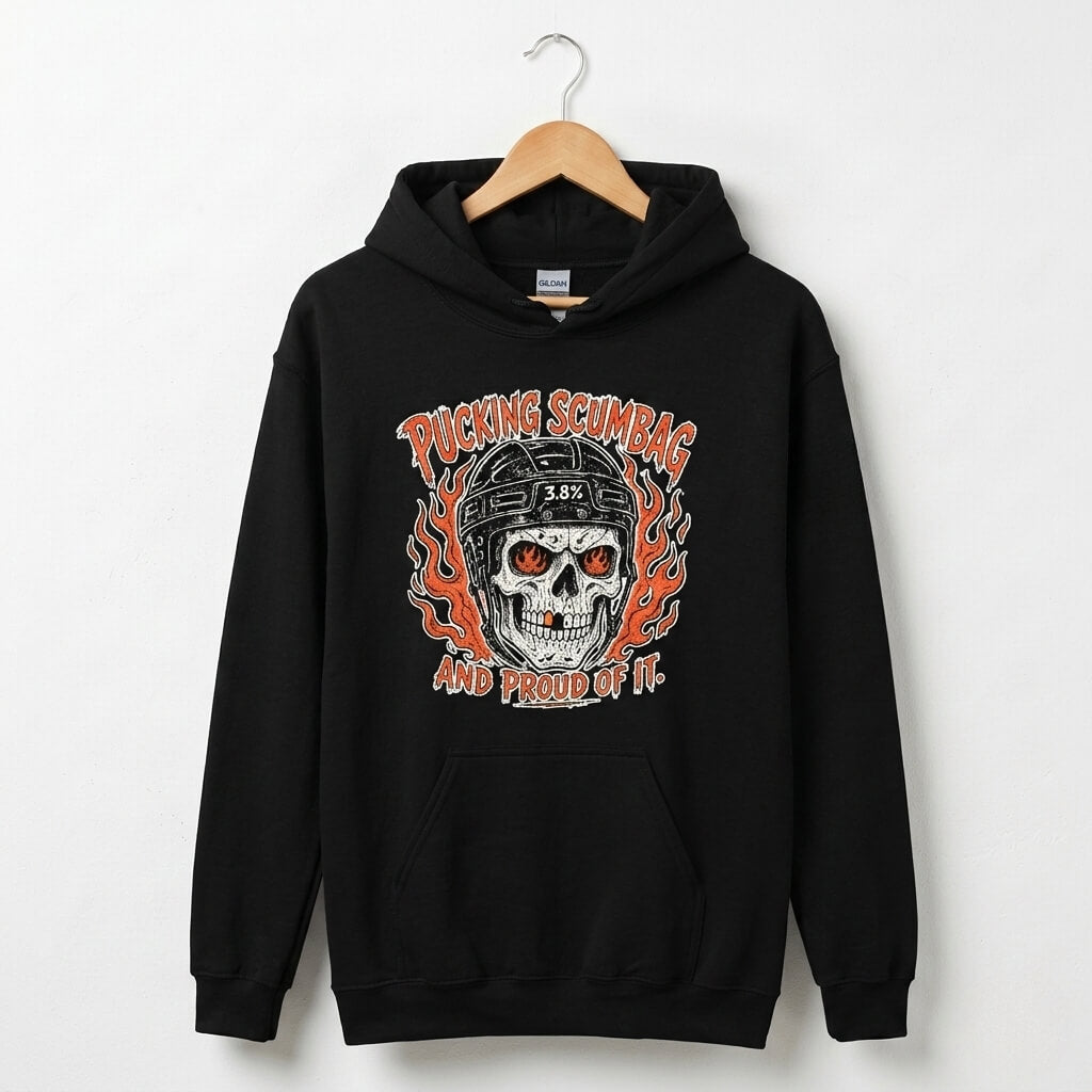 Philadelphia Flyers scumbag hockey black hoodie Phillygoat