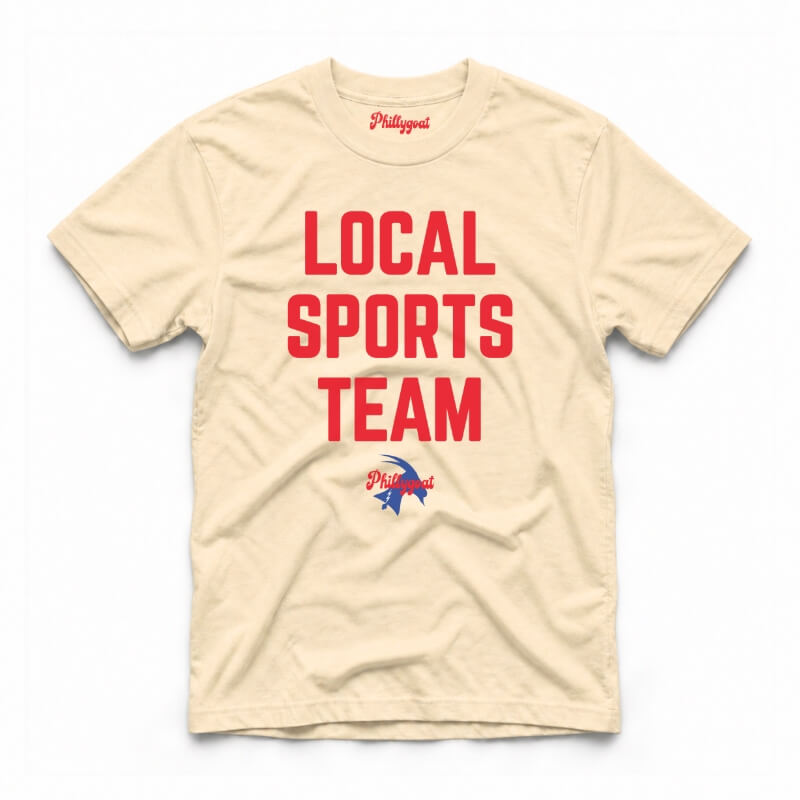 Philadelphia local sports team funny ivoryComfort Colors t-shirt from Phillygoat